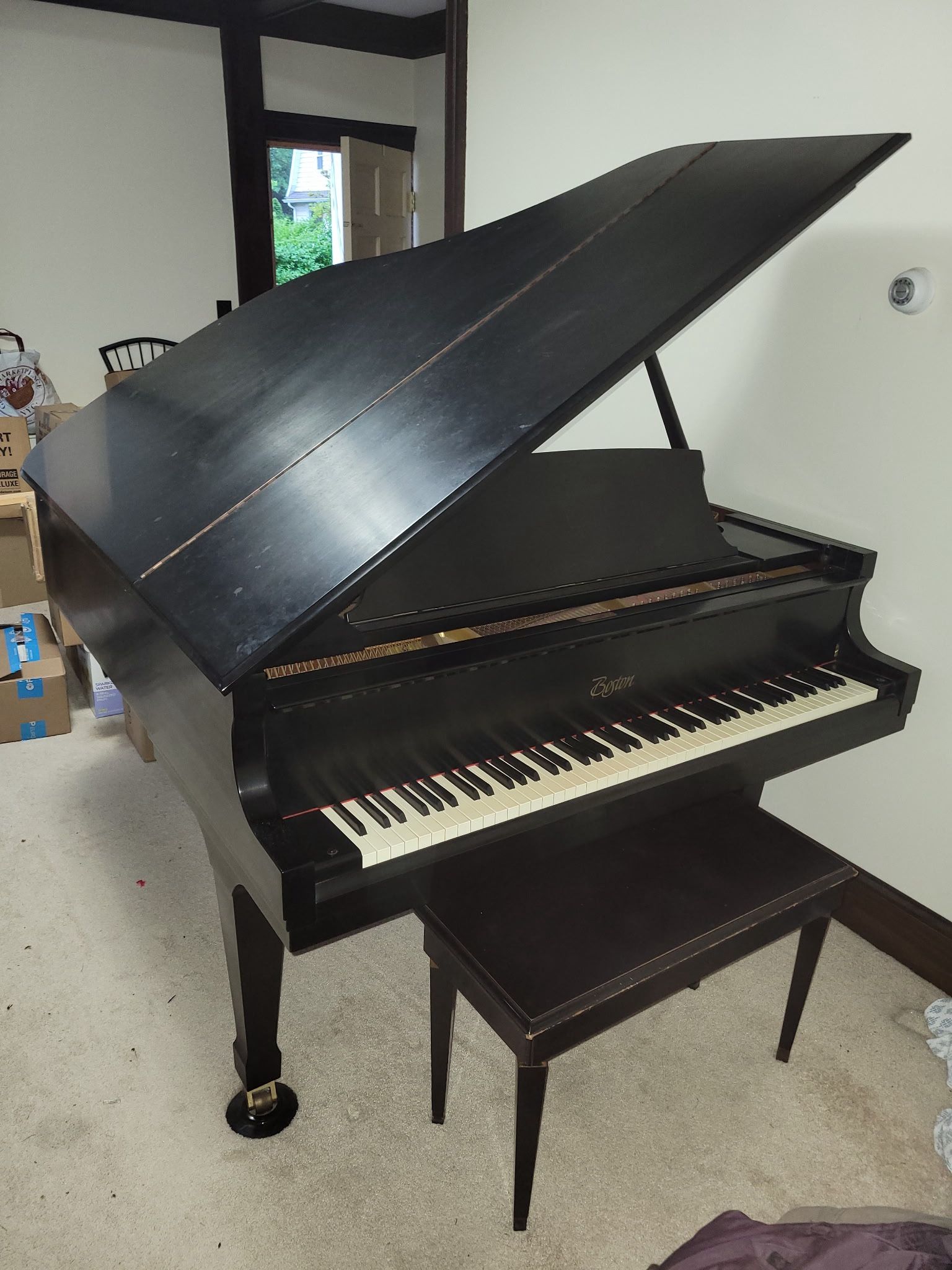 2001 Steinway Boston baby grand piano GP-178