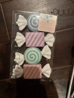 Pastel Candy Christmas Decorations