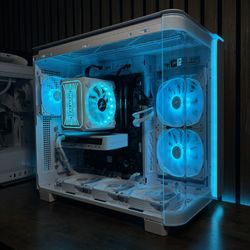RTX 5060 | RYZEN 5 7500F | 16GB DDR5 RAM | WHITE GAMING PC