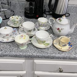 beautiful tea set london bone china