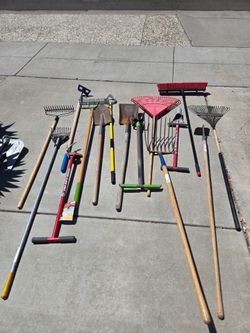 Assorted Garden Tools $10.00 EACH CASH