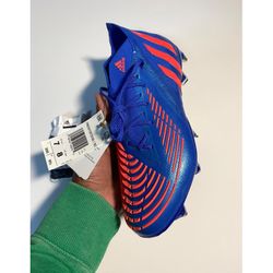 Adidas Predator Edge.1 SG “Hi-Res Blue Men’s Sz 7 New Soccer Cleats no NO BOX!