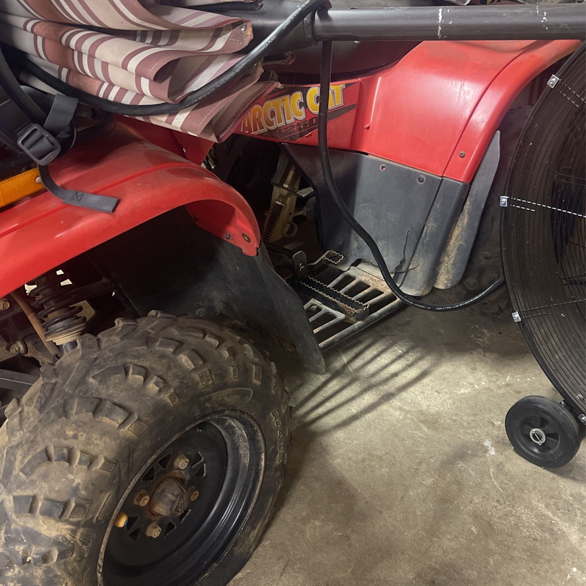Artic Cat Four Wheeler And Polaris Wheel And Tire Combo