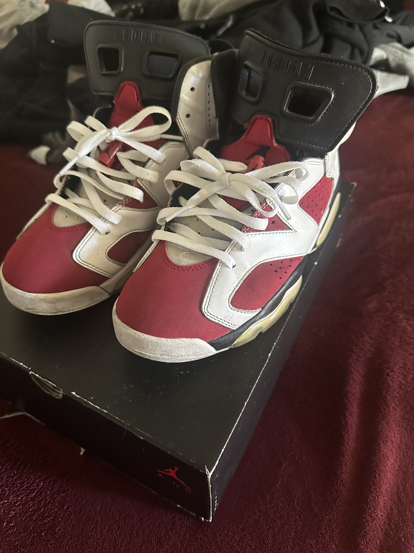 Jordan 6 Carmine 9M (OBO)