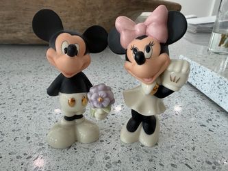 Lenox Minnie and Mickey salt and pepper shakers