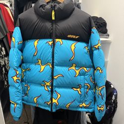 Tyler The Creator Chromakopia GOLF Bomber Jacket Flames