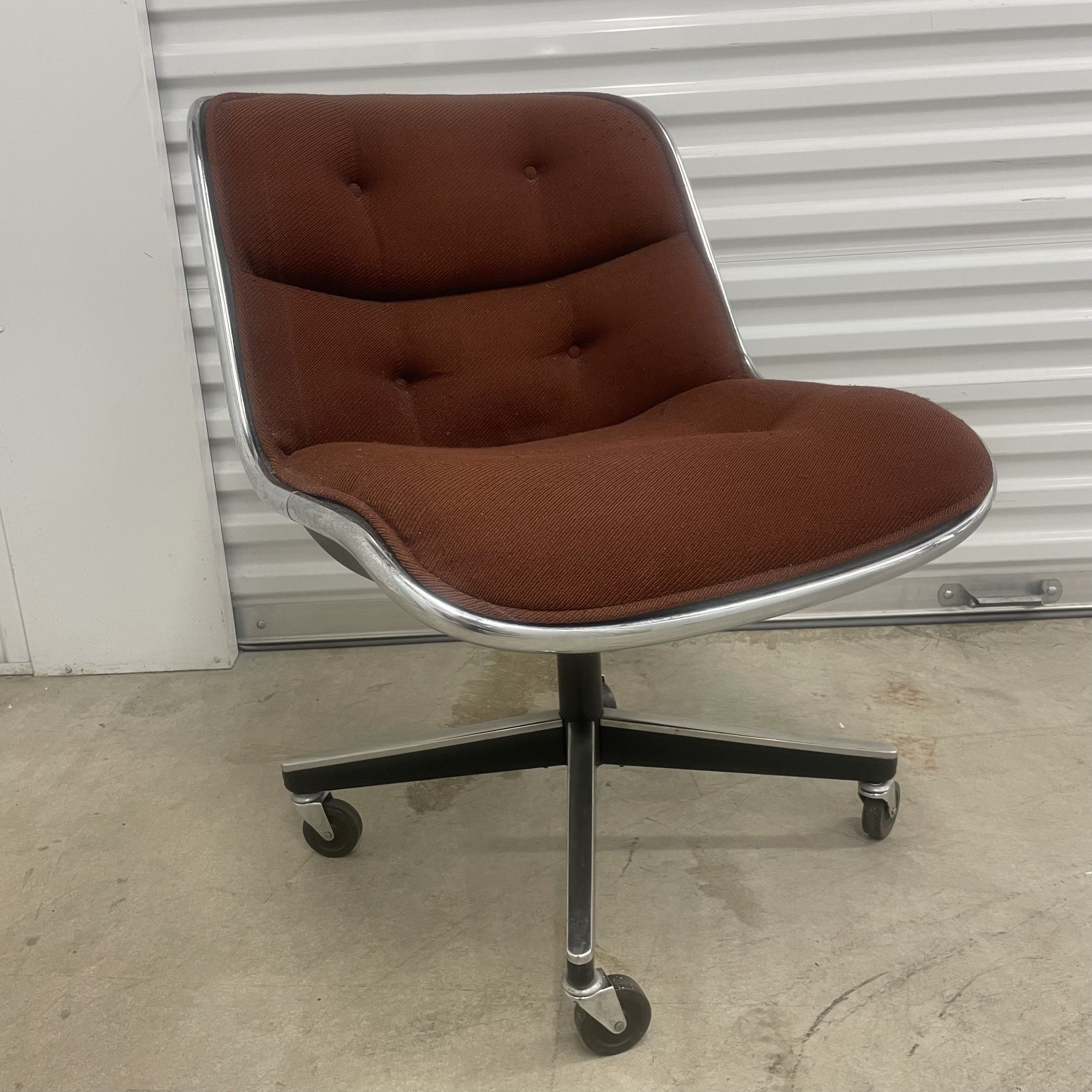 Vintage Armless Pollock Executive Chair