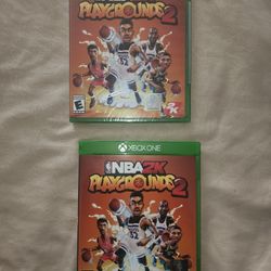 XBOX ONE NBA PLAYGROUNDS 2 SEALED AND LIKE NEW 
