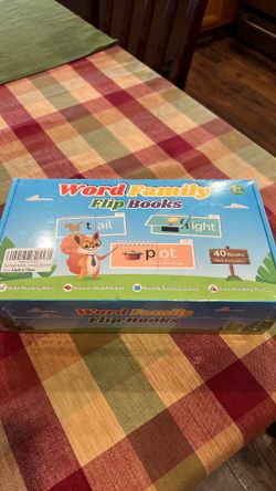 Word Family Flip Books