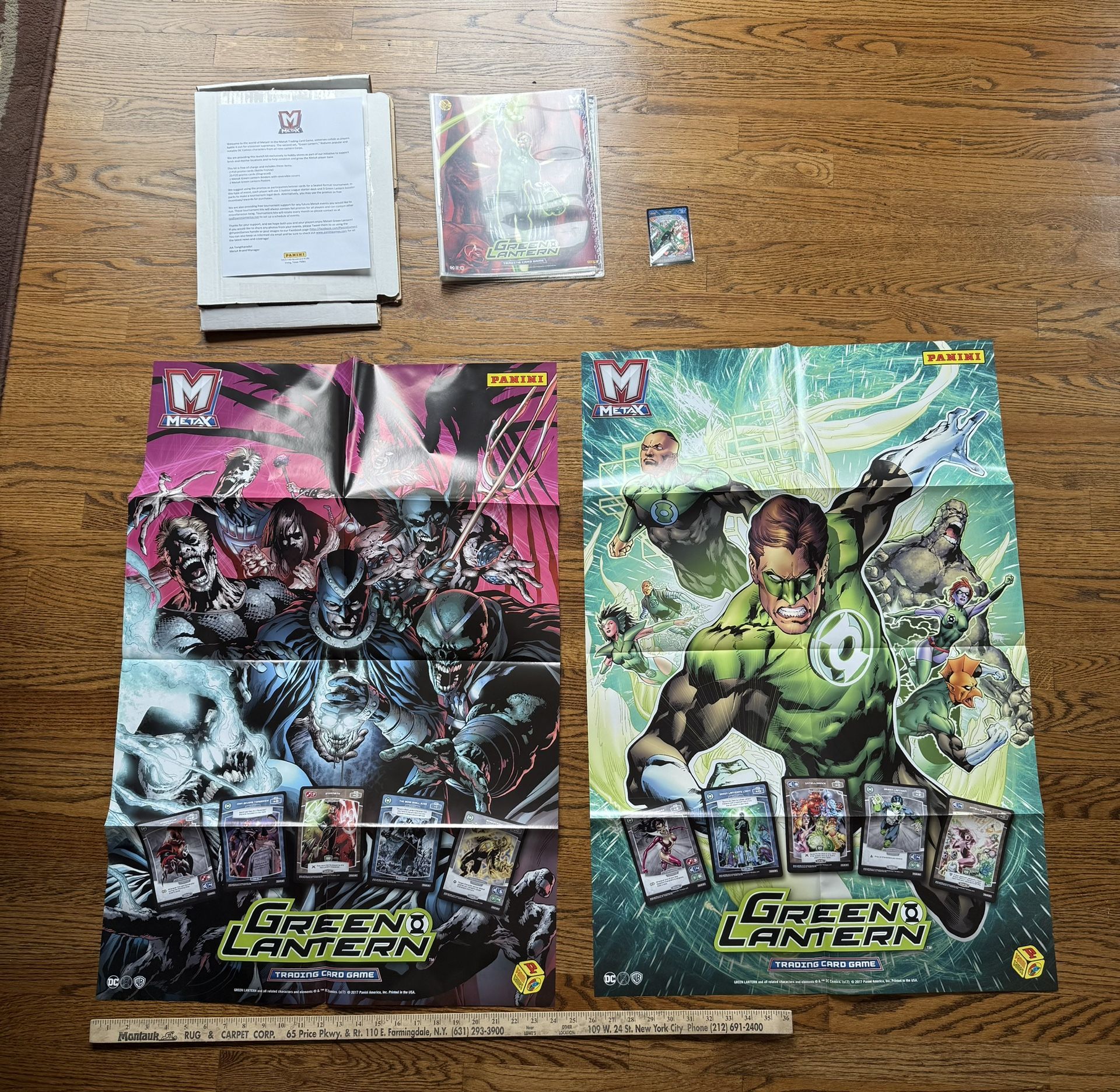 2017 Panini MetaX Trading Card Game Promo Dealer Package Green Lantern RARE