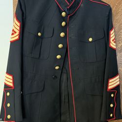 Marine Dress Blues Coat