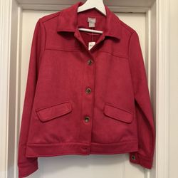 Rose Pink Jacket, Size M, New