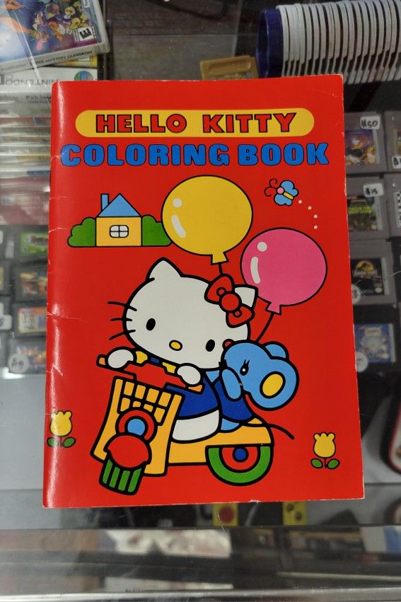 Vintage 1981 Hello Kitty Coloring Book 
