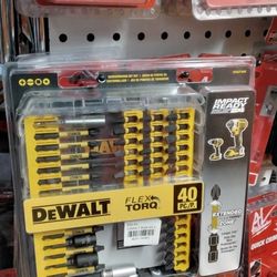 DEWALT 40PC. /P. SCREWDRIVING BIT SET 