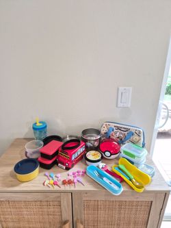 Kids japanese lunch box bundle