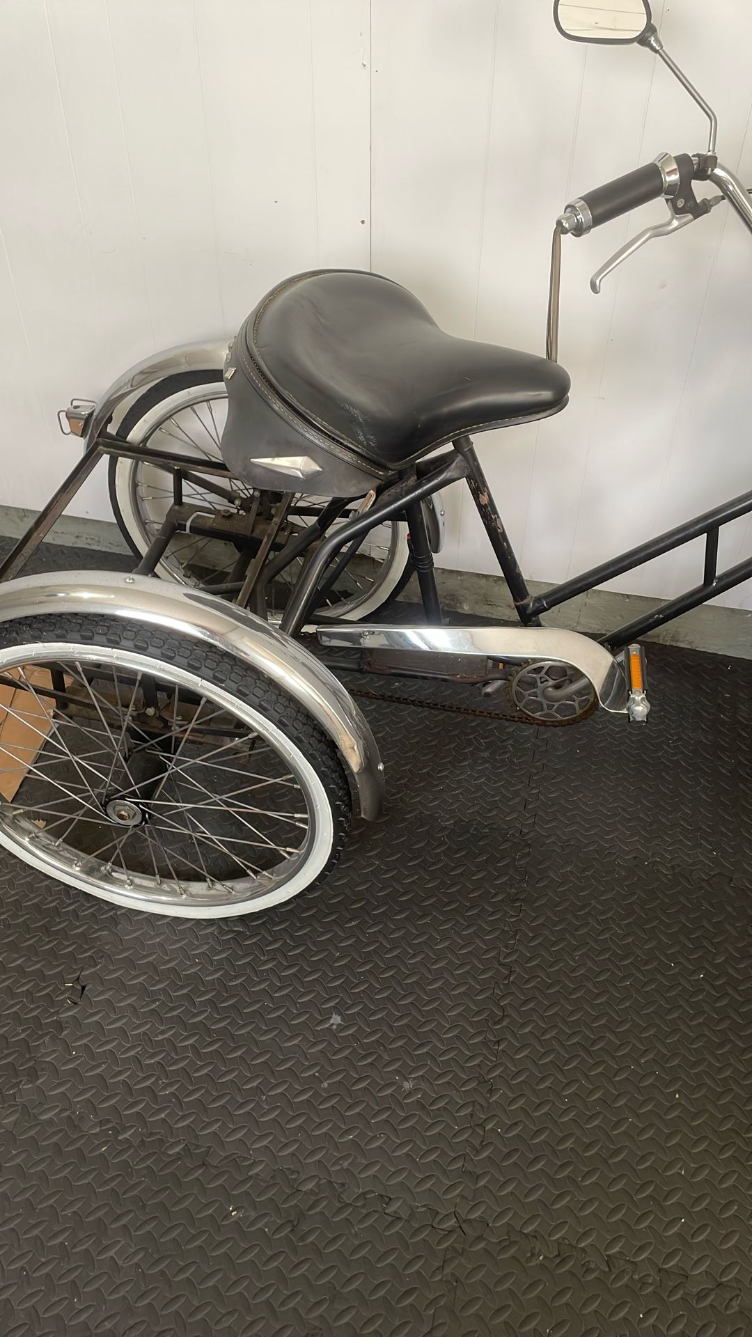 Vintage Workman Tricycle Adult All Cast Iron Special Made