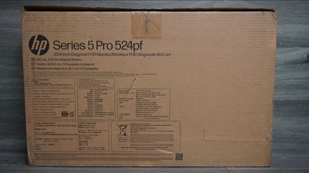HP Series 5 Pro 524PF 23.8" Full HD Monitor 1920 x 1080 IPS 5ms 100Hz