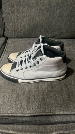 Converse Chuck Taylor’s size 10 black and grey used worn twice great condition