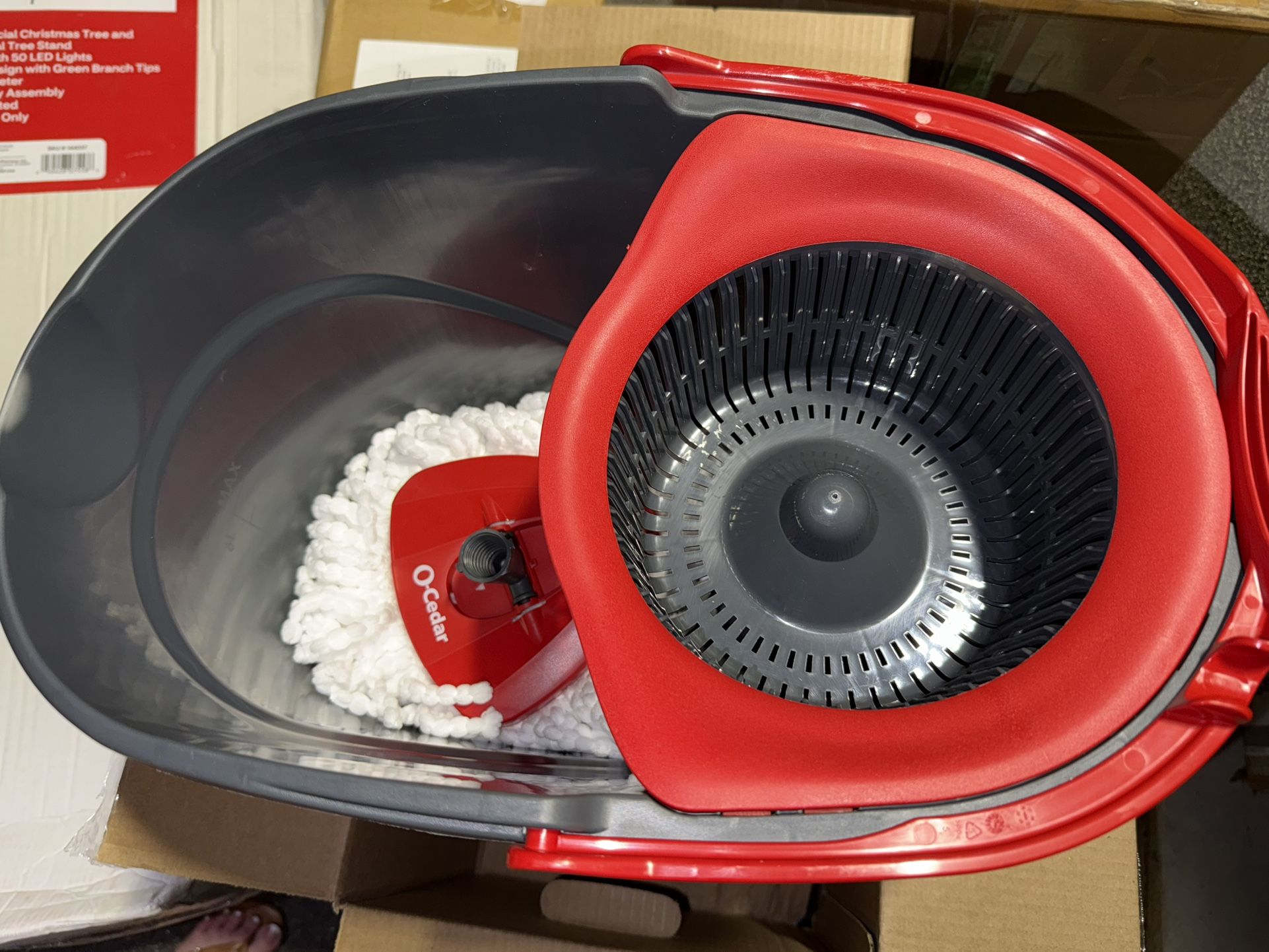 O-Cedar Mop. Bucket and head ONLY