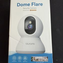 Blurams Dome Flare 2K Smart Security Camera - 360° Full Coverage