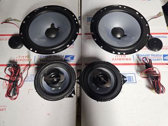 JL Audio Car Speaker Set with Tweeters 6.5 and 3.5 size