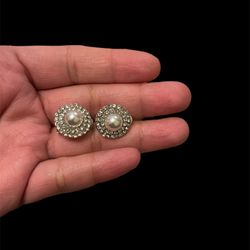 Bridal Silver Earrings