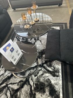 Coffee marble tables