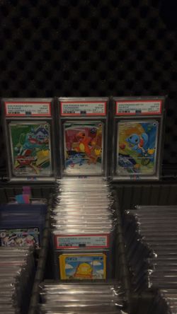 PSA 10 Pokemon First Partner Series 1 Kanto Bulbasaur Charmander Squirtle
