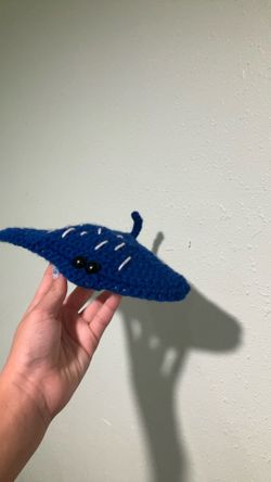 Crochet Blue Stingray