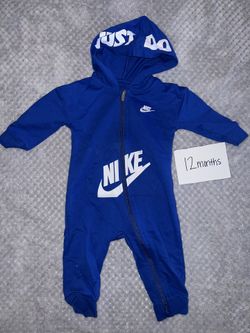 Infant Nike Hooded Coveralls