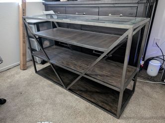 Arista Medium Gray Sofa Table