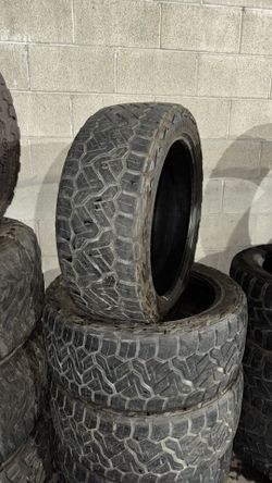 4 Used Tires 295 45 24 Nitto Same As 35s 