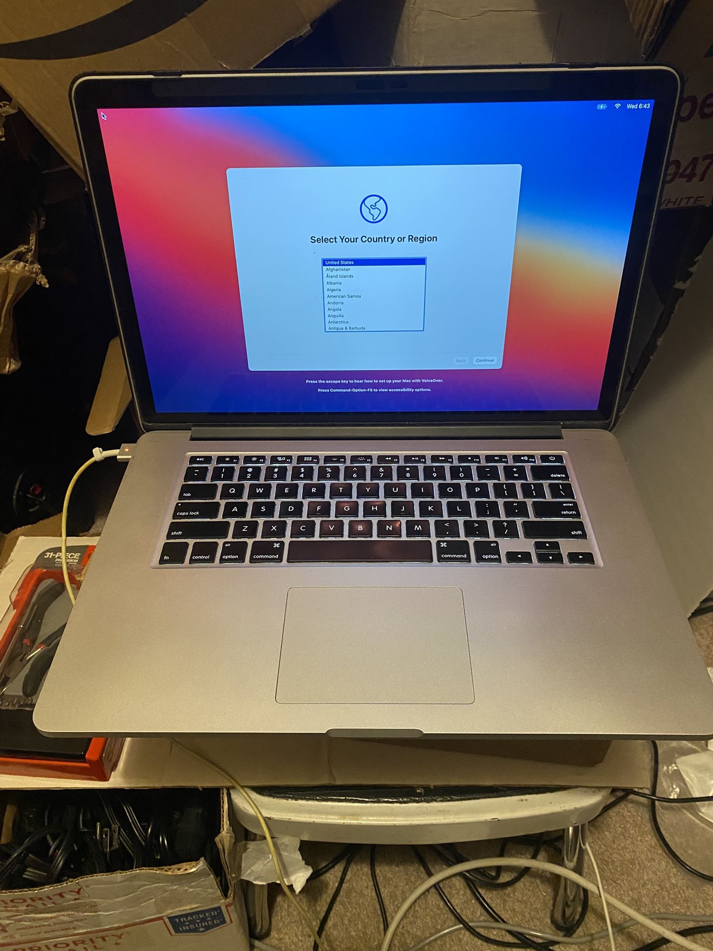 2014 Apple MacBook Pro i7 15”