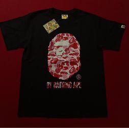 BAPE black & pink camo tee shirt