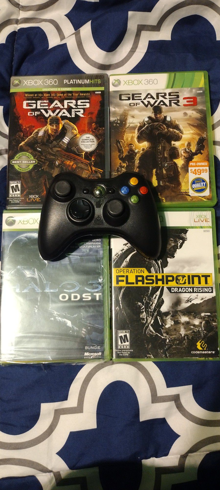 Xbox 360 Games And Controller 