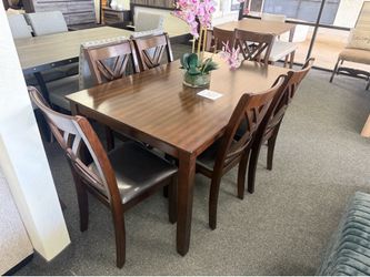 Dining table 6 chairs