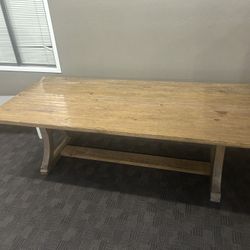 Solid Wood Oak Table