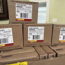 SQUARE D ARC BREAKERS 