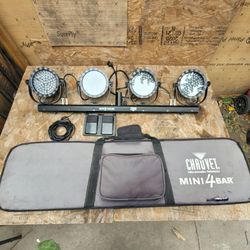 Chauvet mini 4 bar Dj lighting