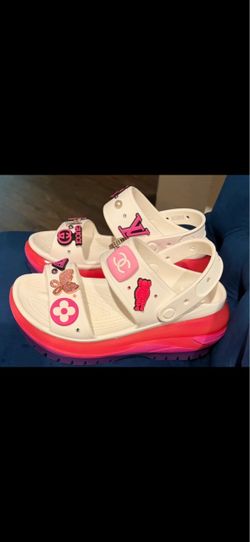 Crocs Platform Sandals with Jibbitz Charms
