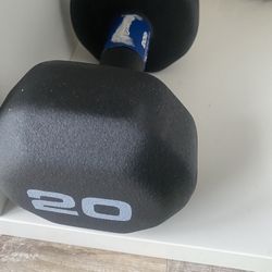 1 20IB dumbbell  never used 