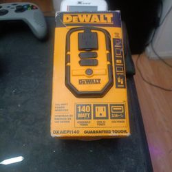 Power inverter 140 Watts DEWALT brand for sale
