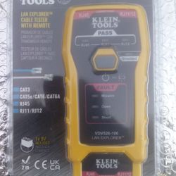 Klein Tools Cable Tester With Remote