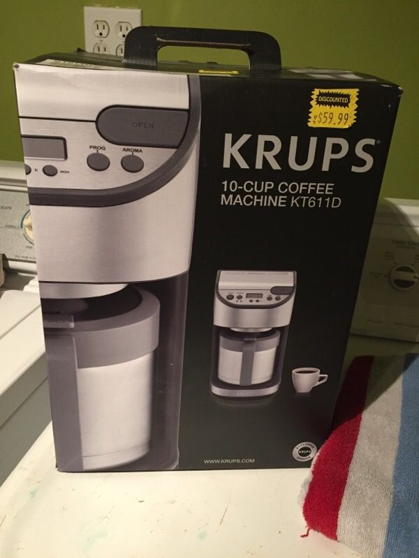 Krups coffee machine