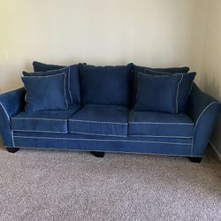 Midnight Blue Sofa
