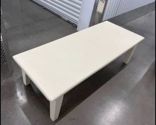 IKEA NORNAS WHITE SOLID PINE WOOD BENCH IN NEW CONDITION DELIVERY AVAILABLE