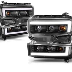 Chevy Silverado 1500 LED Headlight Year 2019-2021