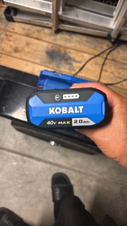 Kobalt battery and charger