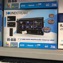 Soundstream 7 Inch Bluetooth Stereo On Sale Today