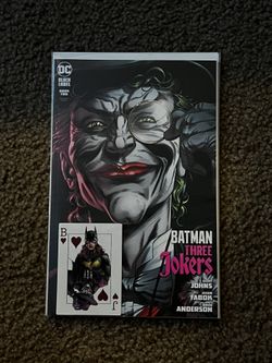 Batman Three Jokers Book 2 Variant Cover And Collectible Card